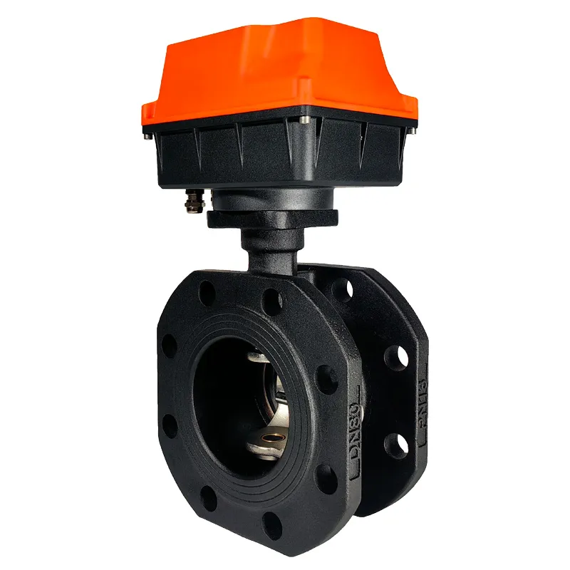 Flange cast iron electric valve