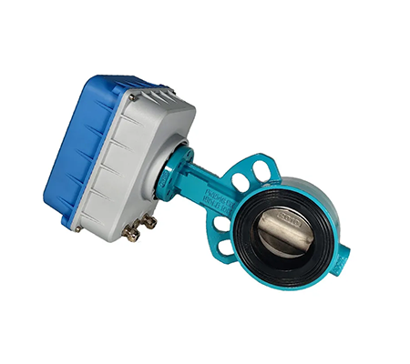 Ductile iron electric butterfly valve